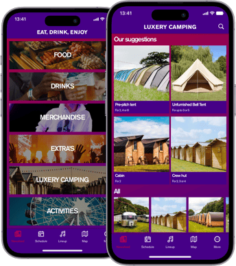 Standalone newsfeed Creamfields